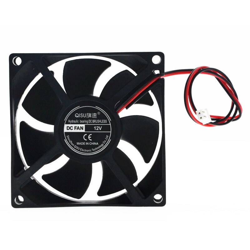 QISU/ 8025 8 cm 5V 12V 24V 80*80*25 welding machine dryer fan cabinet cooling fan