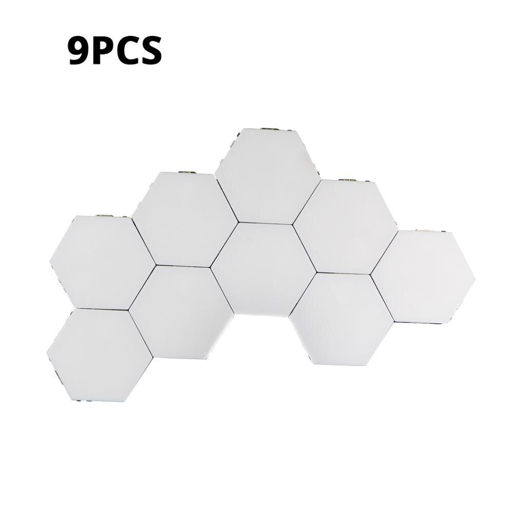 Magnetic Hexagons Modular Touch Sensitive sensor Light DIY Wall Decoration painel led Quantum lamp LED Panel Light