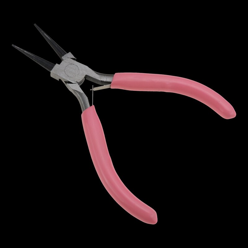 Alicates hechos a mano para manualidades, mini Alicates de punta de aguja de 5 pulgadas, sin dientes, pequeños, para joyería: long nose plier