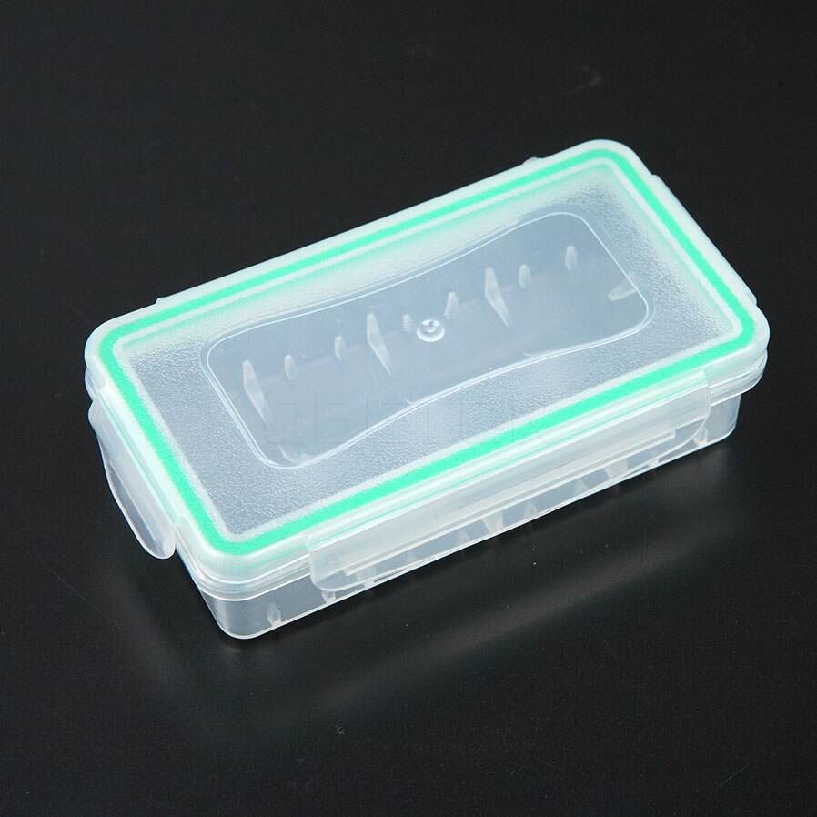 Kebidumei 18650 pojemnik na baterie schowek twarda, odporna na zużycie obudowa z tworzywa sztucznego wodoodporne baterie obudowa ochronna