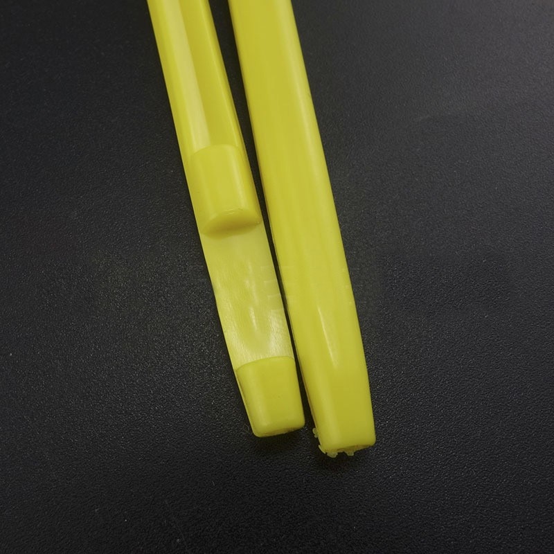 2pcs Easy Hook Loop Tyer & Disgorger Tool Tie Fast Knot Tying Tool for Fly Fishing Hook Tools Line Tier Kit Yellow Plastic