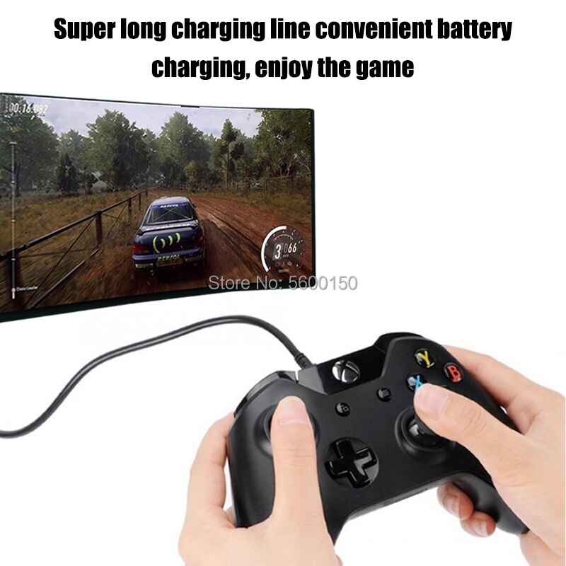 2400mAh Ni-MH Rechargeable battery pack + USB Cable For XBOX ONE Controller Wireless Gamepad Replacement Batteries kits