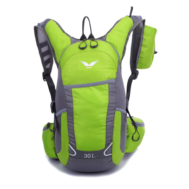 Unisex Straat Lopen Stad Rugzak 30L Nylon Waterdichte Reizen Rugzak Camping Zak Pinich Professionele Fietsen Rijden Rugzak