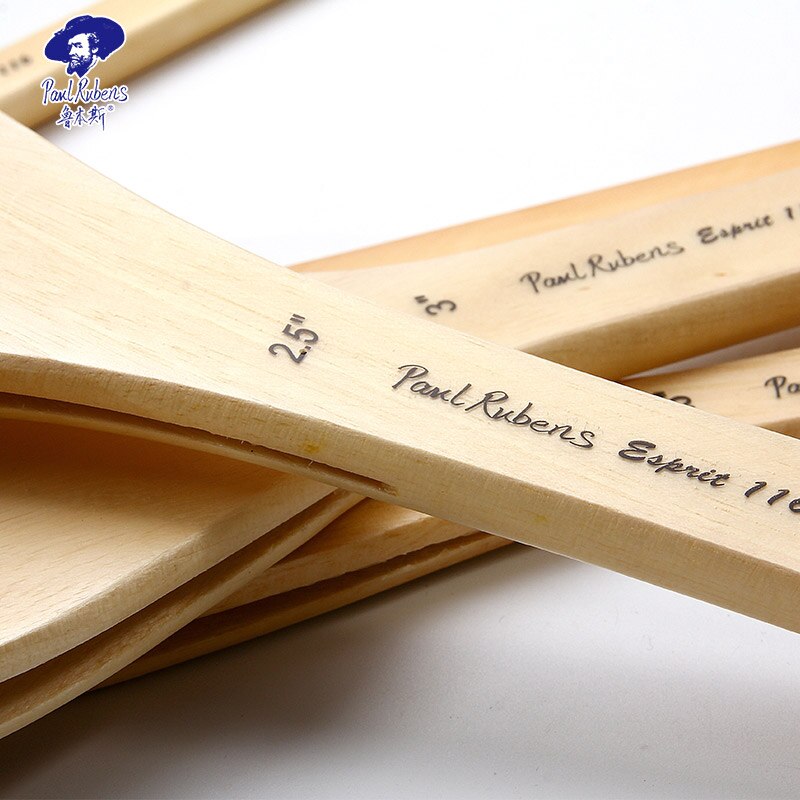 Paolo Rubens pennello per acquerelli pennelli acrilici strumenti per disegno artistico forniture lavaggio lana legno Gouache naturali impostato regalo d'arte