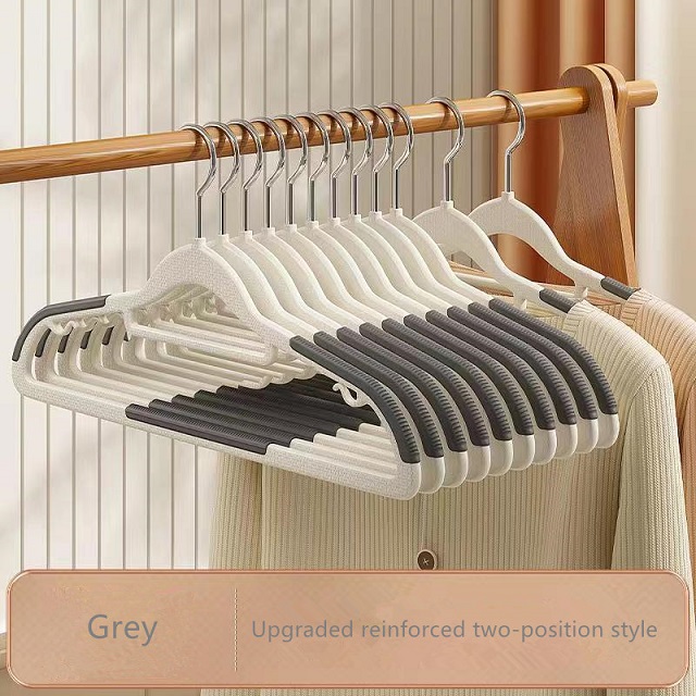 Cintre de vaccage pour Vêtements T1, Non Marquant, Durable, Multifonction, pour Gain de Place: BEIGE