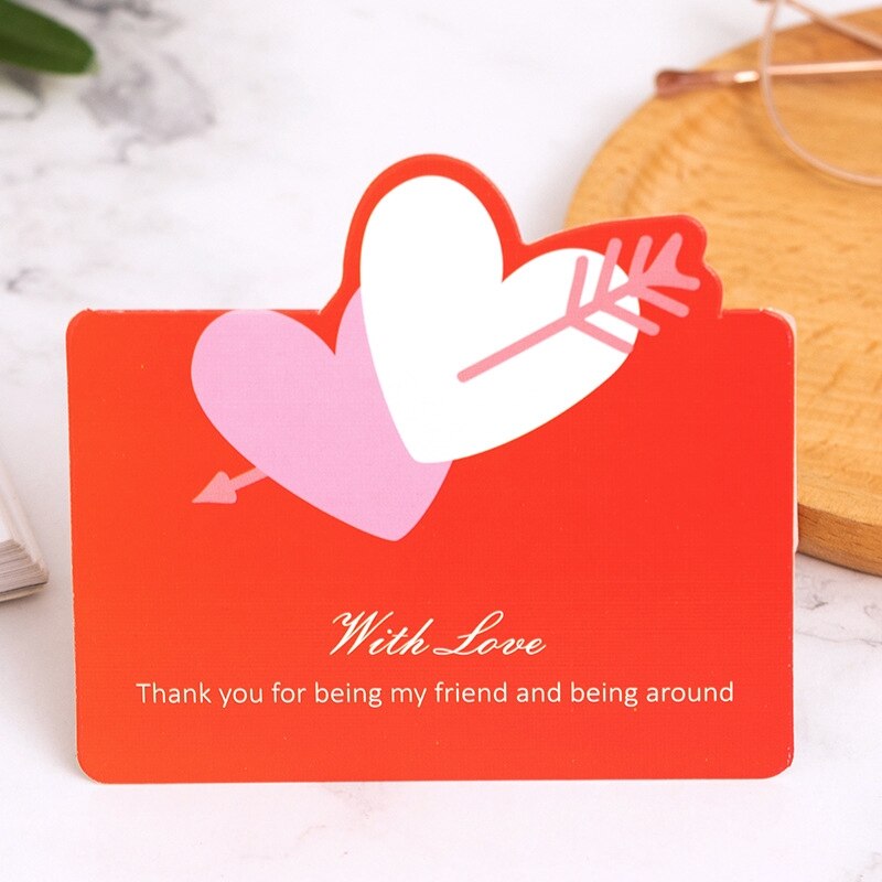 3D Openwork Greeting Card Birthday Thank You Blessing Party Invitation Cards 3pcs Paper Wedding Cards TS345: heart-3pcs