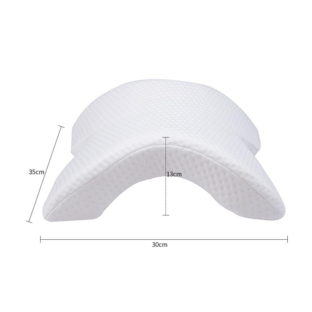 Almohada de memoria para dormir, 25 almohadas para cuello, cojín de soporte multifunción para parejas, ropa de cama