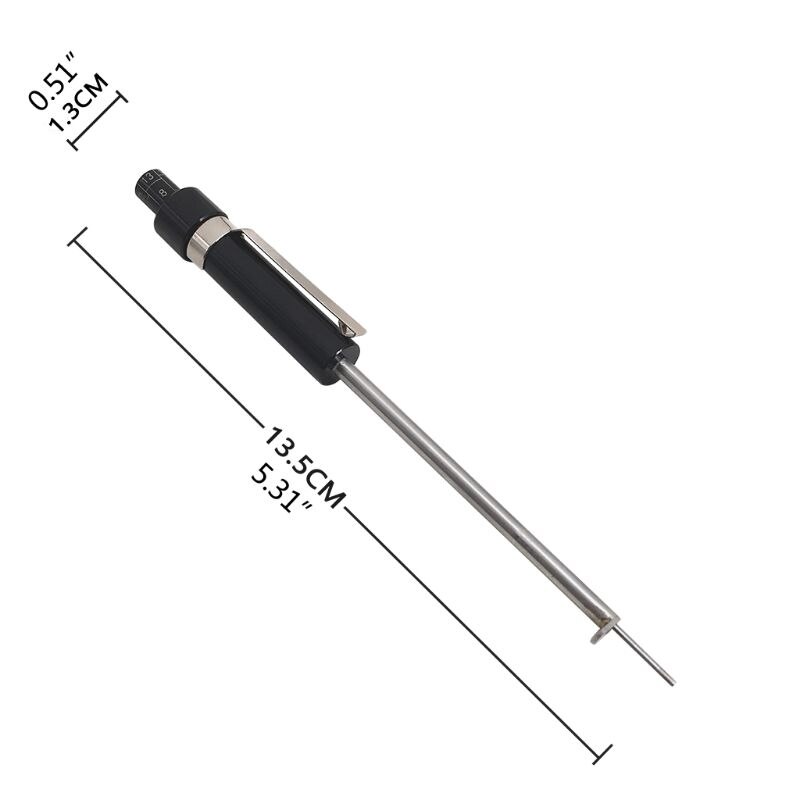 Brake Pad Thickness Gauge Time Saving Garage Pre Mot Measuring Tool For Car Tire Grandado