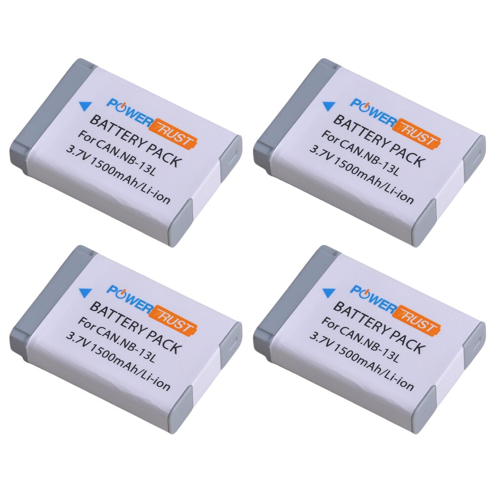 Batterie NB13L NB-13L pour Canon PowerShot G5X, G7X, G9X, G7X Mark II, SX620 HS, SX720 HS, SX730 HS, G9X Mark II, SX740 HS