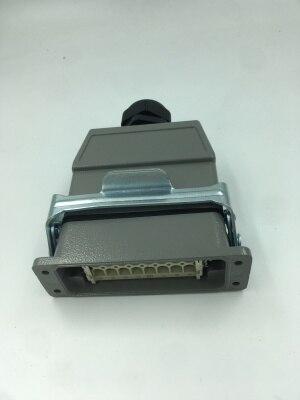 Heavy-duty Connector 16-pin Waterproof Rectangular Aviation Plug Socket Small 16-pin HDC-HA-016-1 Concealed: type 8