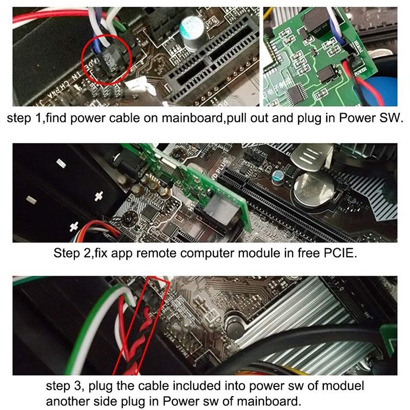 til ewelink mini pci-e stasjonær pc fjernkontrollbryterkort wifi trådløs smart bryter relémodul trådløs til smart hjem