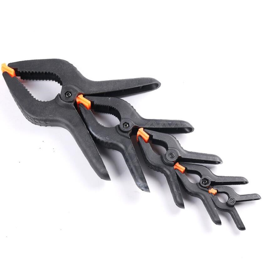 Hard Plastic Micro Spring Clamps Set DIY Tools Grip Clips GJJ01
