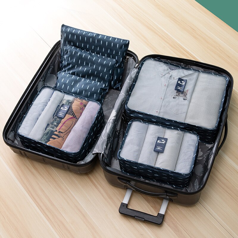 BAGAIL 9 Set Verpakking Kubussen Bagage Verpakking Organizer voor
