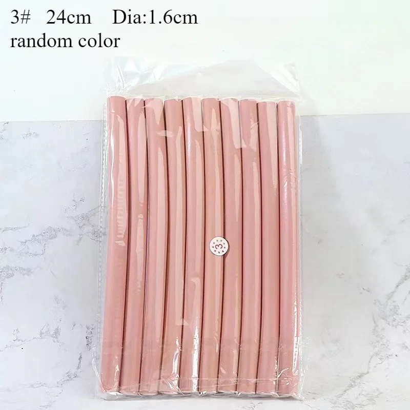 10 Stuks Flexibele Haar Krultang Haar Krultang Makers Zacht Schuim Bendy Twist Krullen Flexi Rollers Styling Tools Haar Roller Geen warmte