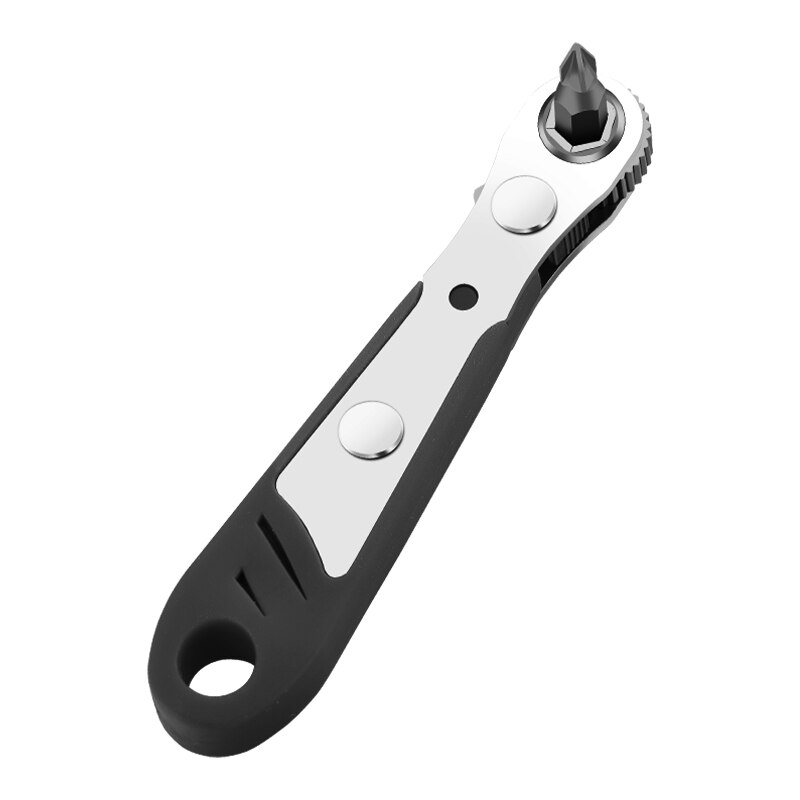 Hexagon Torx Ratchet Spanner Quick Release Socket Repair Tool Driver Allen Key Wrench Screwdriver Metal Portable Supplies: Default Title