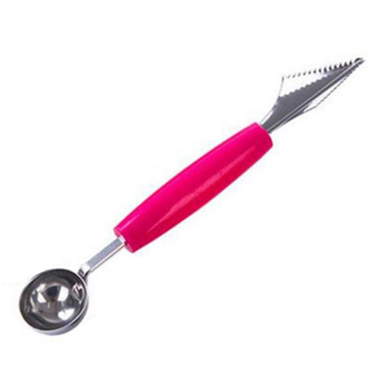 Cuchillo para tallar fruta, bola de helado, cuchara, herramienta de surtido de platos fríos, utensilios de cocina: red