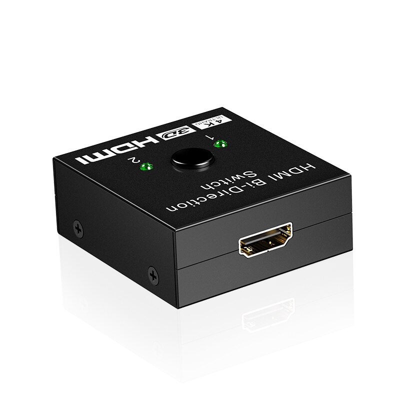 OULLX HDMI Splitter 4K Schalter KVM Bi-Richtung 1x 2/2x1 Adapter HDMI Umschalter 2 in 1 heraus für PS5/4/3 XBox TV Kasten Computer Monitor