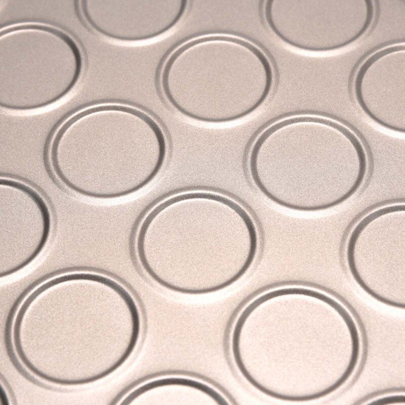 15- gats koolstofstalen bakmat voor macarons, antiaanbak bakmat, bakvorm, gebak, cakemat, bakgereedschap