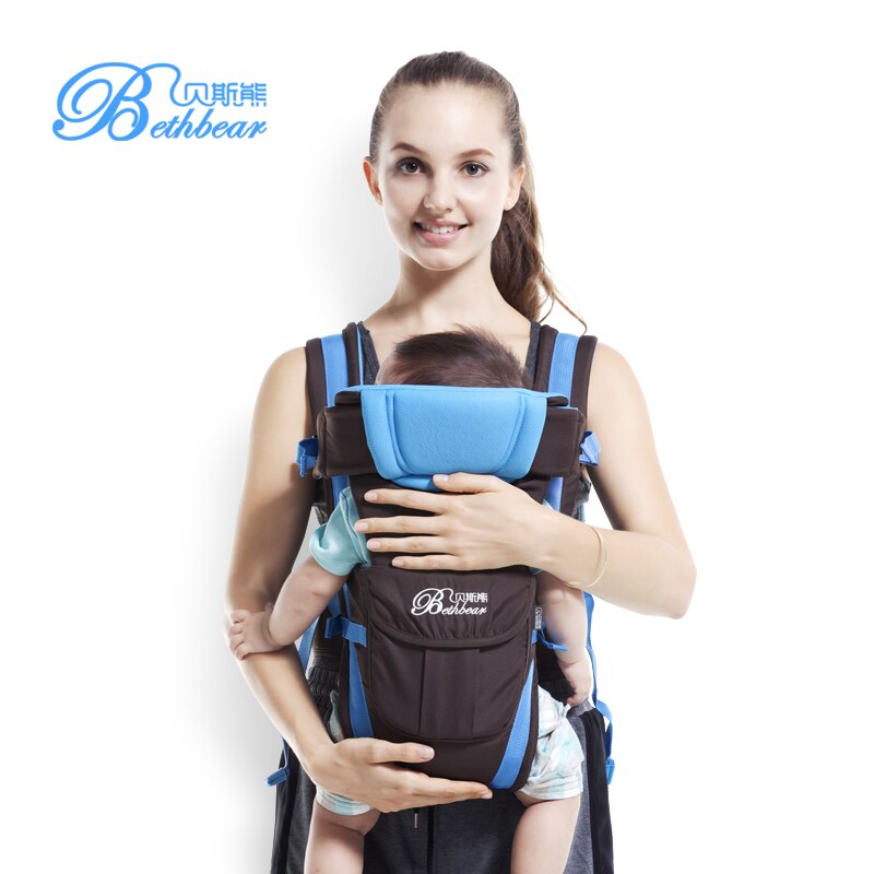 Beth Bear Ergonomische Draagzak 360 Porta Bebes Baby Sling Baby Rugzakken Mochila Bebe Baby kangoeroe Tas voor 2-30 maanden