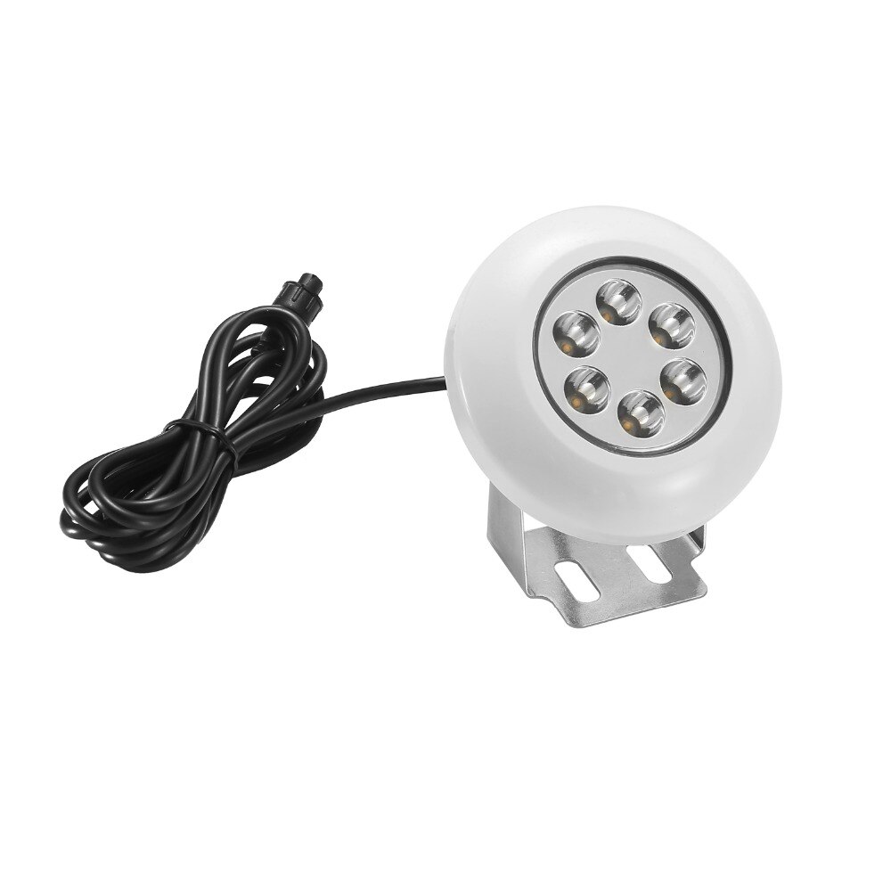 Dc12v ip68 undervattens marin pool led-lampor simbassäng båtbelysning dekoration rostfritt stål (ww, cw, blå, rgb)