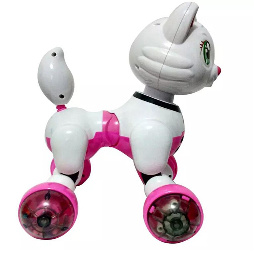 Voice Control Dog and Cat Smart Robot Electronic Pet Interactive Program Dancing Walk Robotic Animal Toy For Children&#39;s