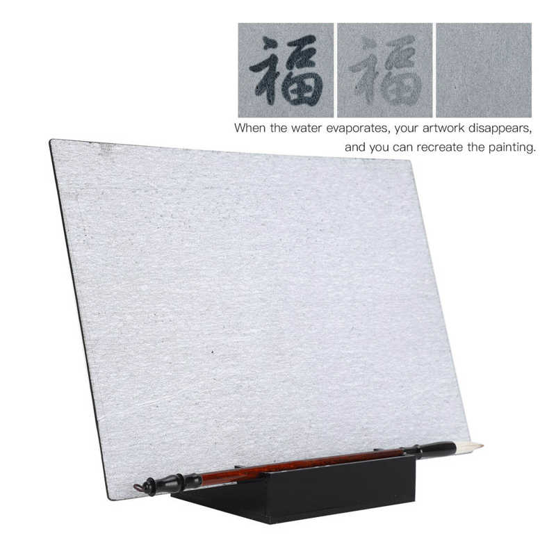Water Drawing Artist Board Relaxation Meditation Brush Painting Set Water Drawing Board Set for Adults Children