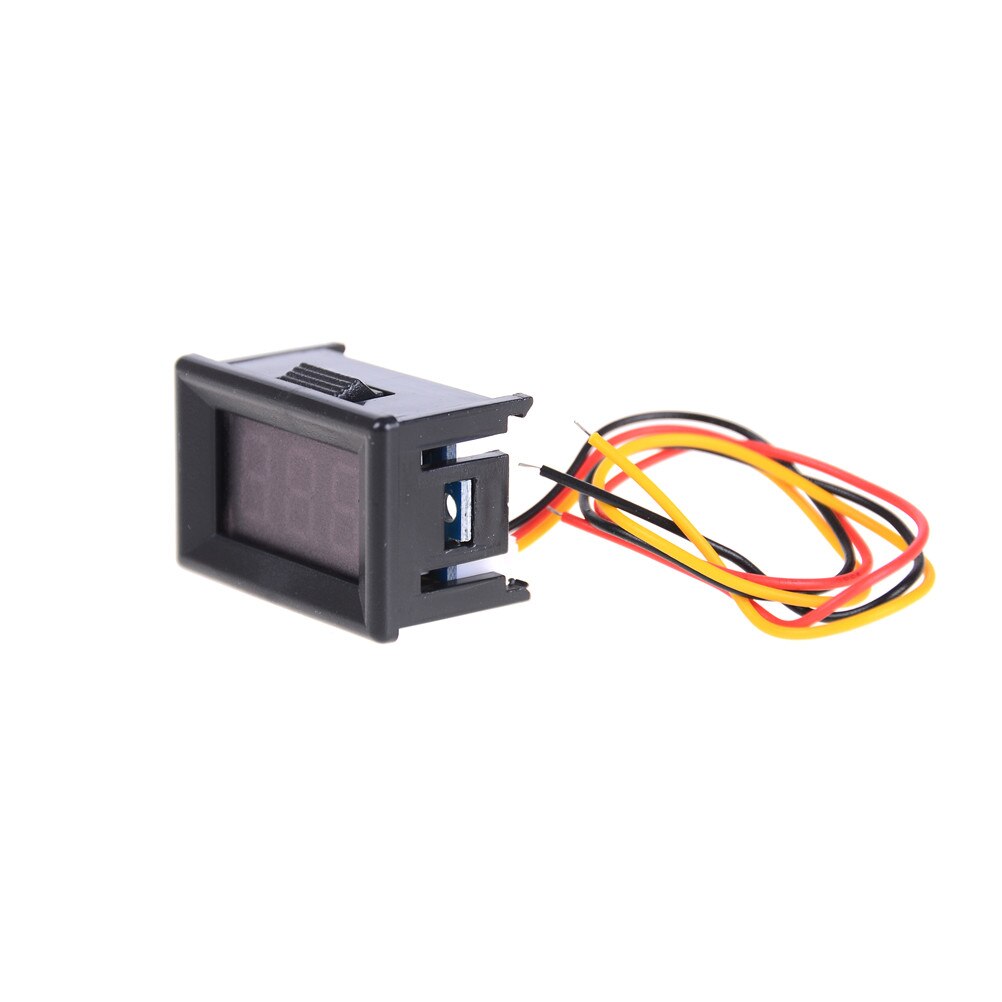 1 PC cyfrowy miernik napięcia wyświetlacz doprowadziło 3 linii DC 0-100 V wykrywania DC woltomierz/napięciomierz dla automatyczny wyświetlacz doprowadziło samochodowy miernik