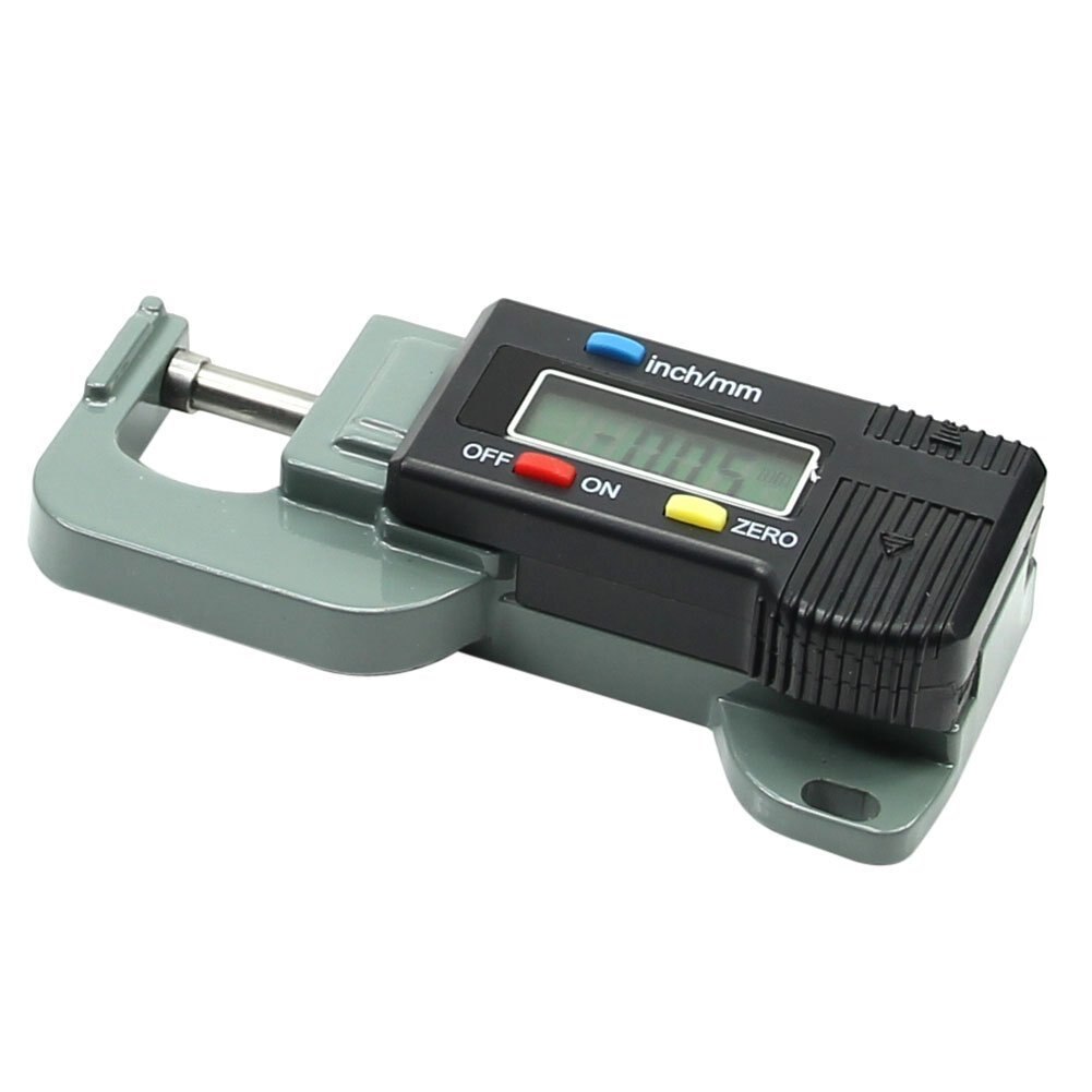 Portable Precise Digital Thickness Gauge Meter Metal Tester Micrometer 0 to 12.7mm
