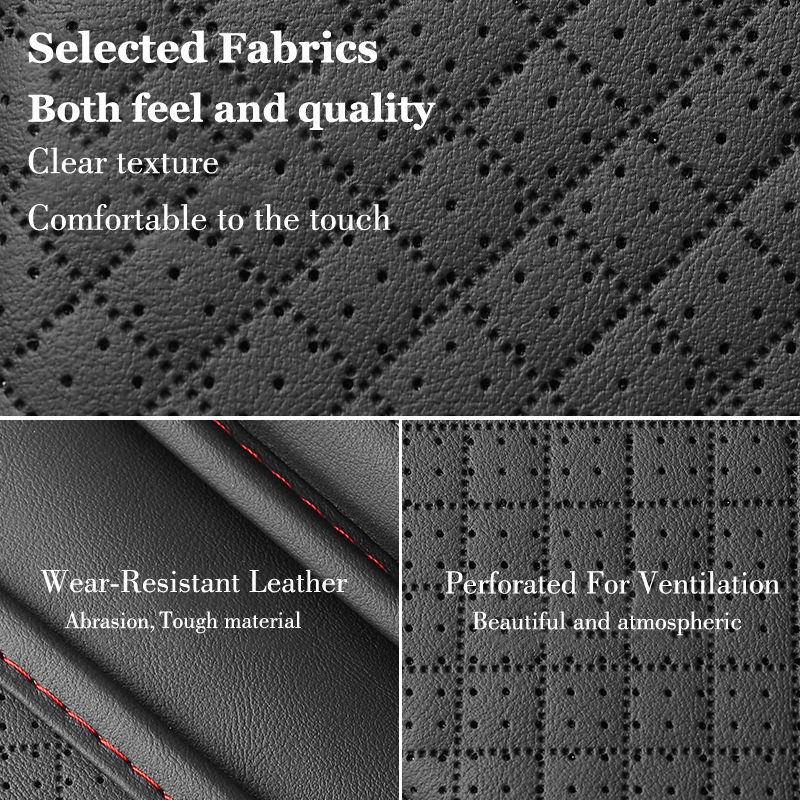 Nuovo tappetino per bracciolo per auto in pelle PU, cuscino di protezione per consolle centrale, braccioli per auto, scatola di immagazzinaggio, accessori interni per auto