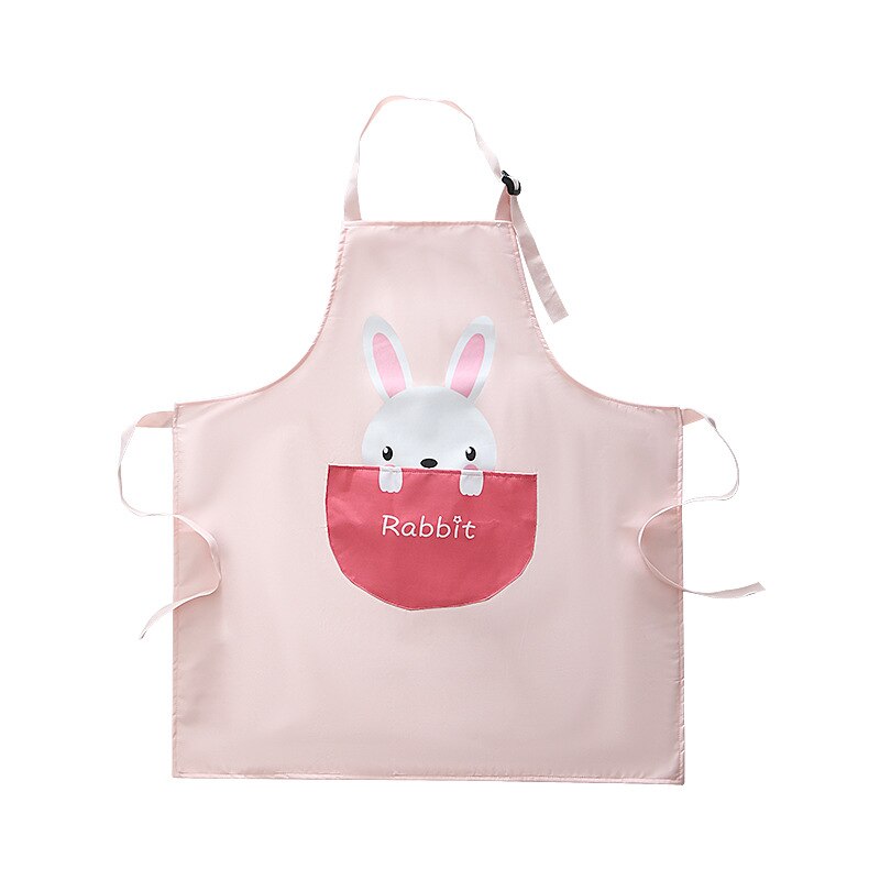 Keukenschort Cartoon Animal Print Waterdicht En Antifouling Olie Proof Bib Thuis Cleaning Tools Voor Mannen Vrouwen Bakken Accessoires: 003