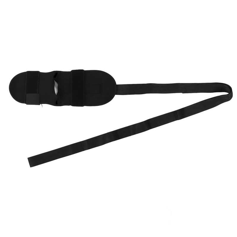 Yoga Flexibility Leg Stretch Belt High Strength Adjustable Yoga Foot Rehabilitation Strap Humanized for Leg Training for Yoga: black