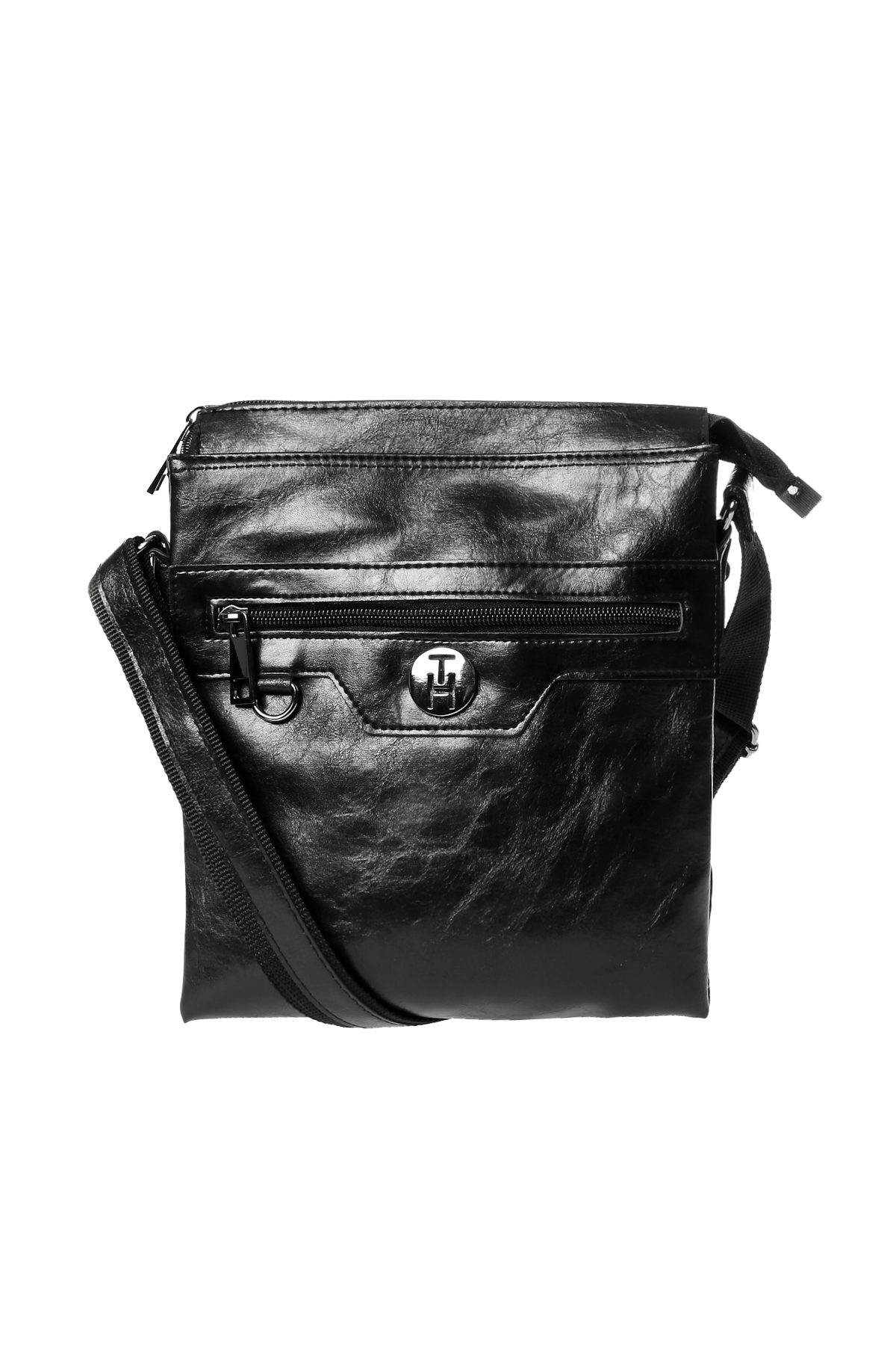 TH sacs noir homme postier sac TH01000 1: Black