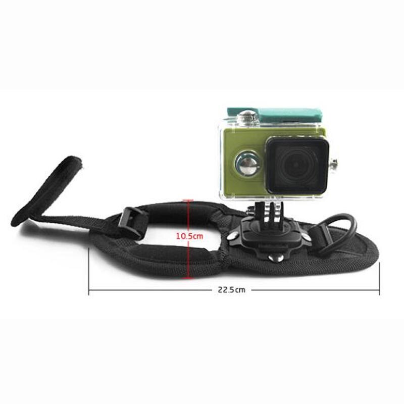360 Degree For Action Camera Stand Multi-Function Palm Fix Strap Expansion Bracket Action Camera Accessories