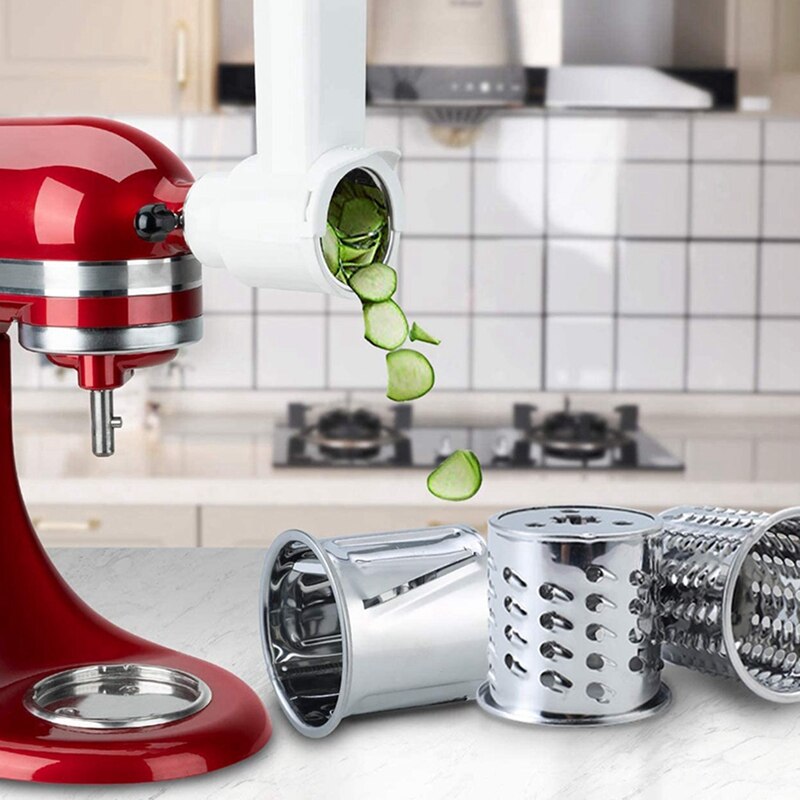 Groentesnijder Shredder Kaas Rasp Voor Kitchenaid Mixer Attachment Snijden Versnipperen Accessoires