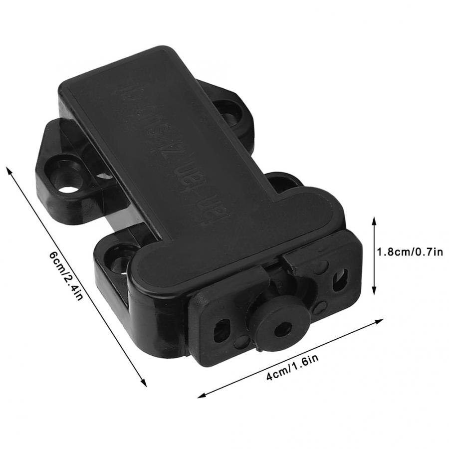 6 Sets Nylon Cabinet Drawer Rebound Self Locking Door Latches Furniture Hardware Accessories lock latch