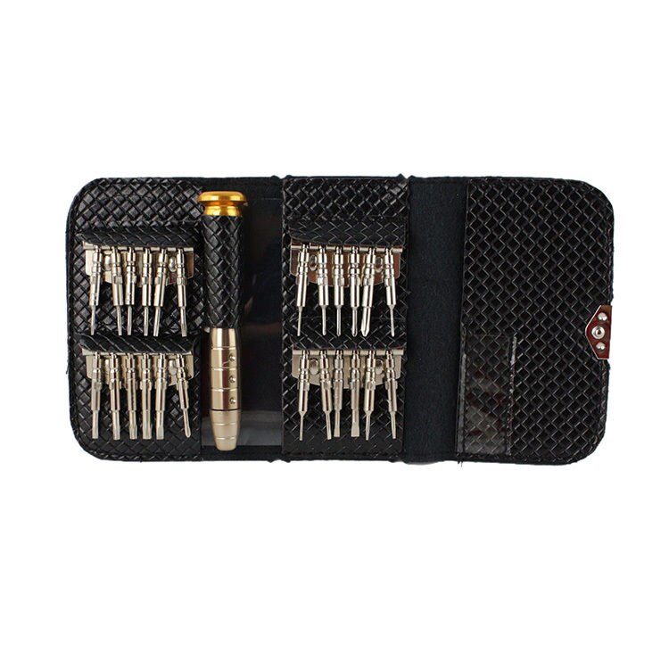 Juego de destornilladores Torx 25 en 1 para reparación de teléfonos móviles, Kit de herramientas de mano multiherramienta para Iphone, Watch, tableta y pantalla de PC