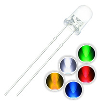 Verlichting LED Diode Kit set 100 stks/partij 3MM diy pack Gemengde Kleur Rood Groen Geel Blauw Wit verlichting 5colors * 20 stuks lampen