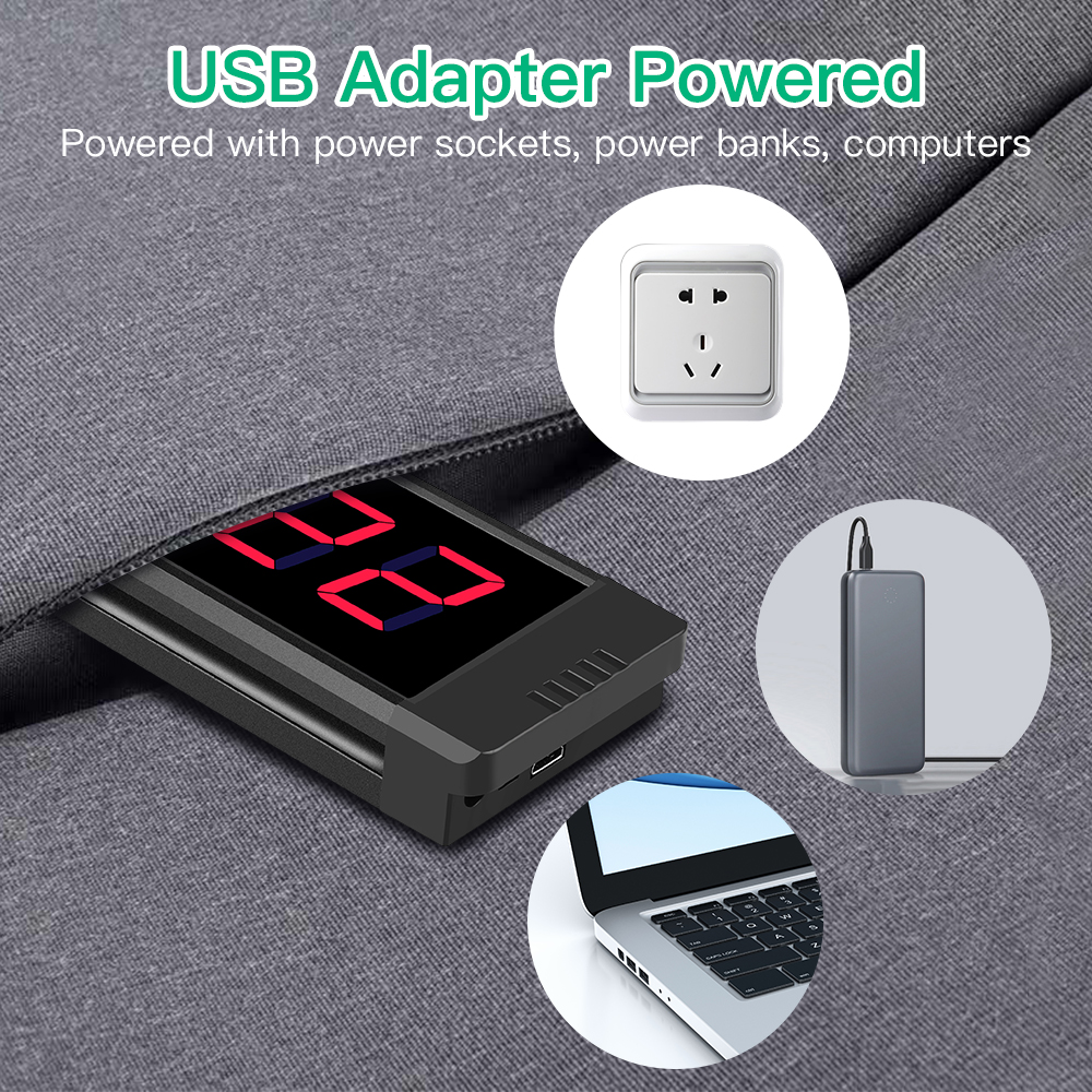 Gym Timer Programable Remote control LED Clock timer Interval Timer Clock Crossfit sports training clock