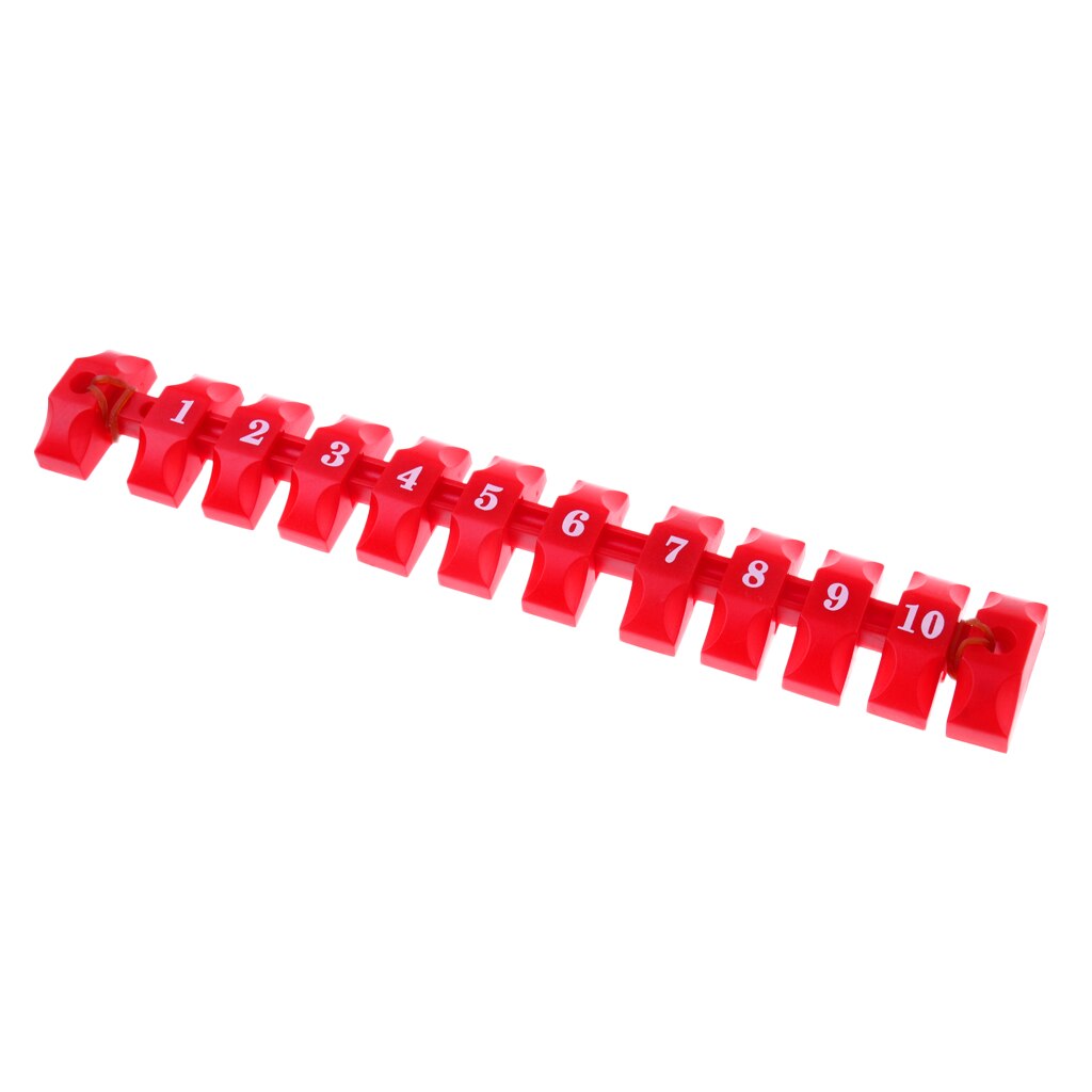 Tafelvoetbal Scoren Units Tafel Voetbal Score Tellers Markers-4 Kleuren: Rood