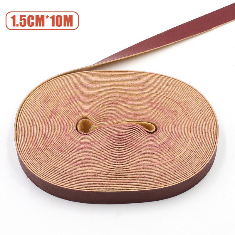 10Meter Diy PU Leather Crafts Straps Strips For Leathercrafts Accessory Belt Handle Crafts Making 1.5/2cm Wide Durable Sturdy: 1
