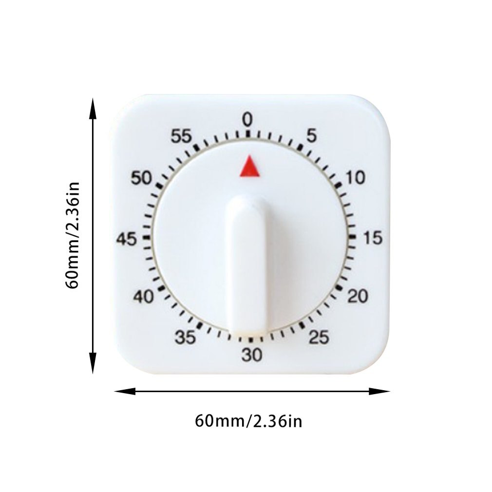 Kitchen Cooking Timer Countdown 60 Minutes Alarm Mechanical Time
