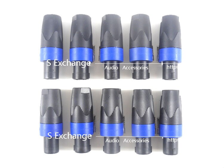 10pcs /lot use for Neutrik NL4FC 4-core Speakon connector speaker plug