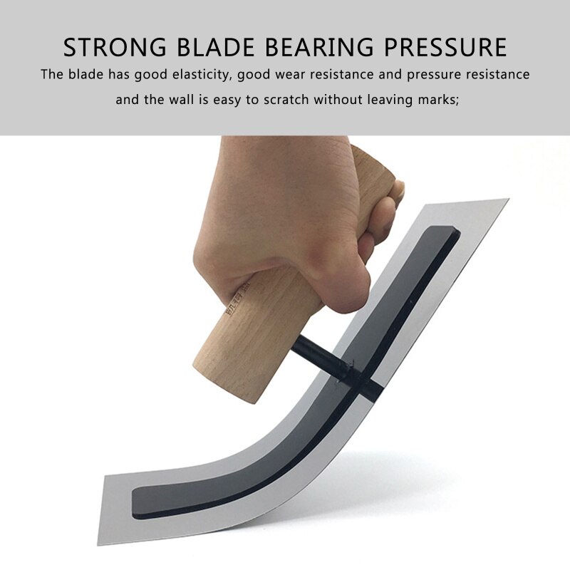 Mortar Board Stainless Steel Corner Trowel Batch Wall Shovel Putty Cement Finishing Tool Paint Decorating Construction