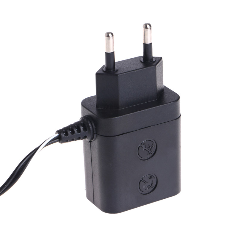 Cargador de afeitadoras eléctricas universales fuente de alimentación adaptador de cable de afeitar Enchufe europeo