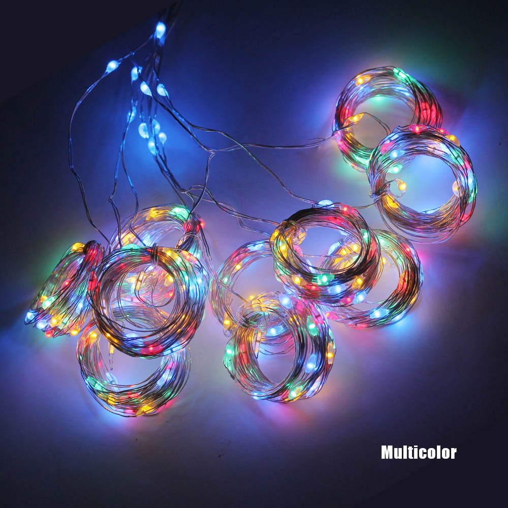 Guirnalda de cortina LED de 3M para decoración de habitación, luces de hadas de energía USB con control remoto, guirnalda de Año , luces Led para ventana: Multicolor / 3M x 2M