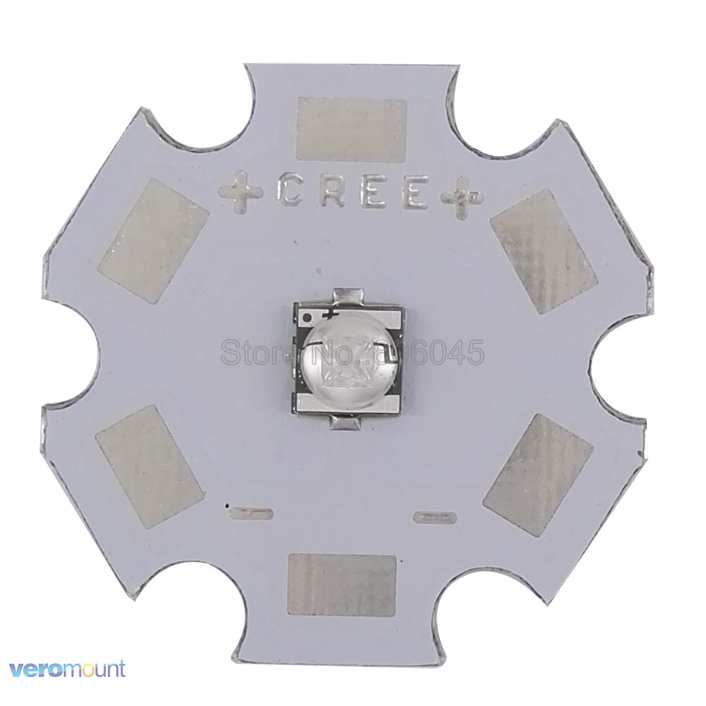 10x 5W Cree XTE XT-E High Power LED Emitter Diode,Cool White/Warm White/Neutral White/ Royal Blue on 8mm/12mm/14mm/16mm/20mm PCB