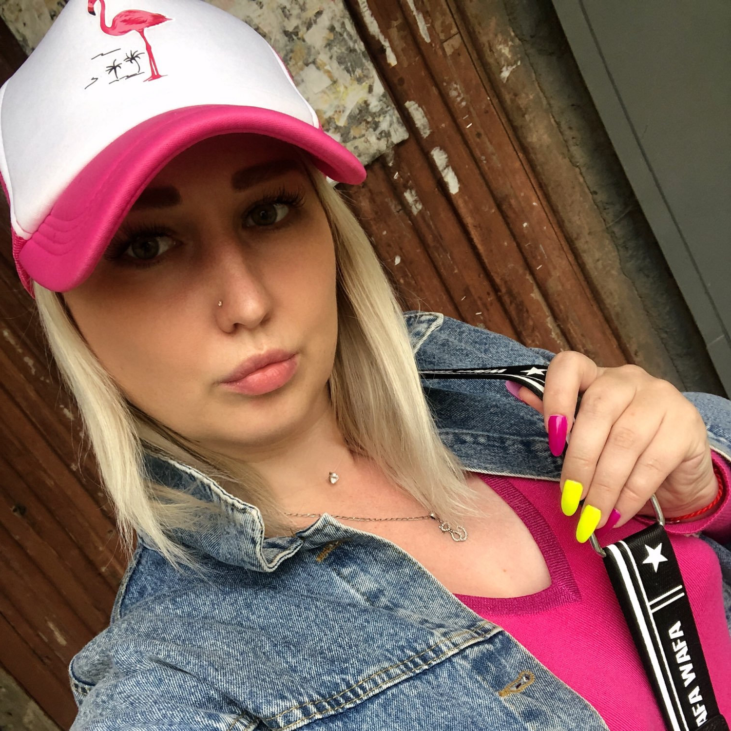 Casquette flamant rose rose pour filles, chapeau d'été, hip hop, en maille, pour femmes et enfants,