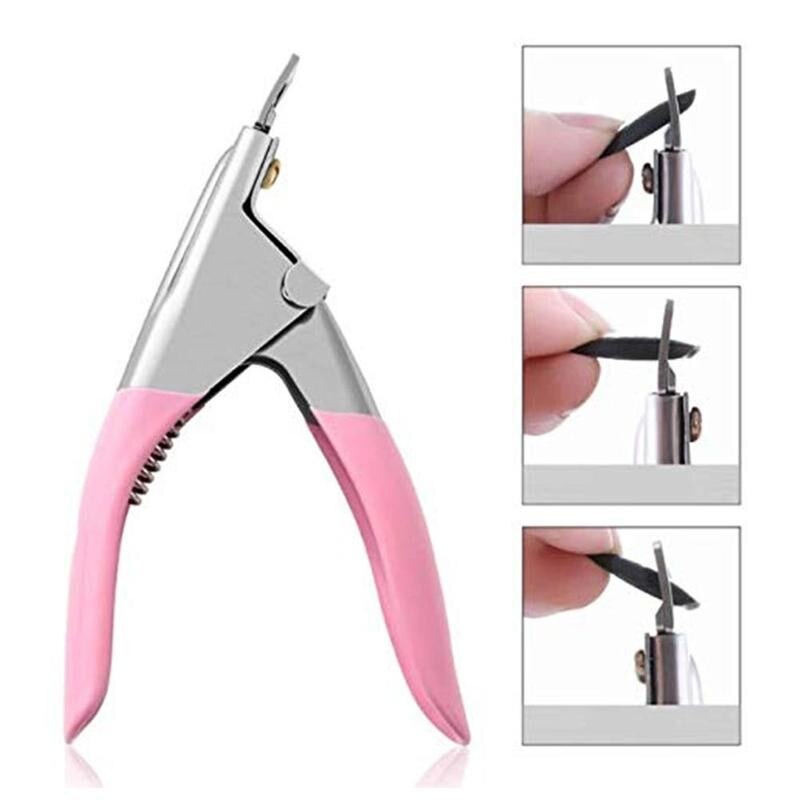 Acryl Uv Valse Nep Nagels Clipper Tips Manicure Cutter Clipper Tool Rvs Nail Cutter Nail Art Accessoires