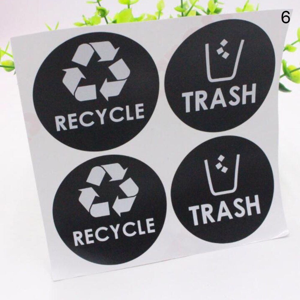 Adhesive Sticker Label Decal Durable for Bottle Trash Can Scrapbooking Home Office can CSV: 6
