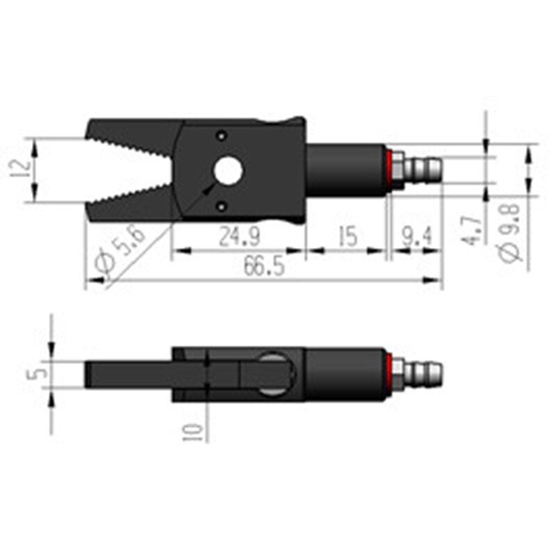 Pneumatic Mini Fixture Manipulator Accessories Mechanical Fixture Water Spout Clip MINI-E